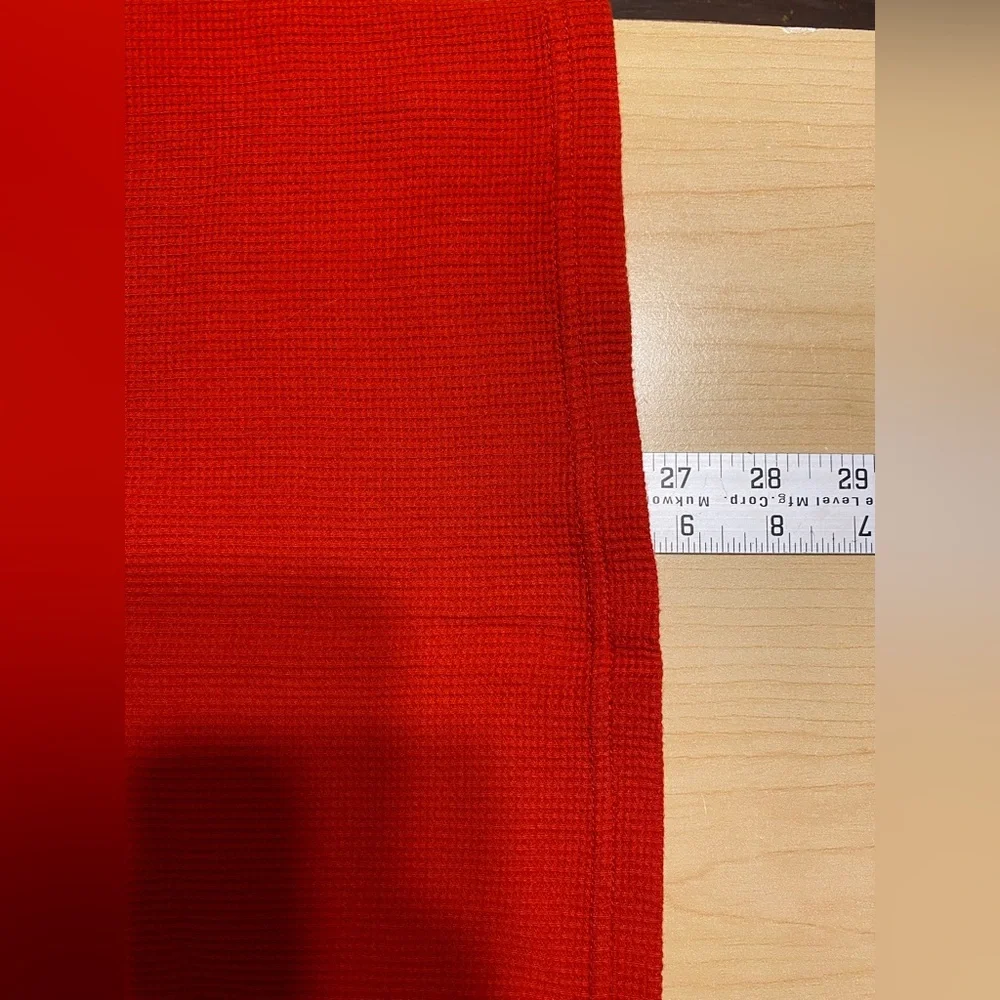 Polo Ralph Lauren Long Sleeve Thermal Knit Tee Red Men’s Medium
